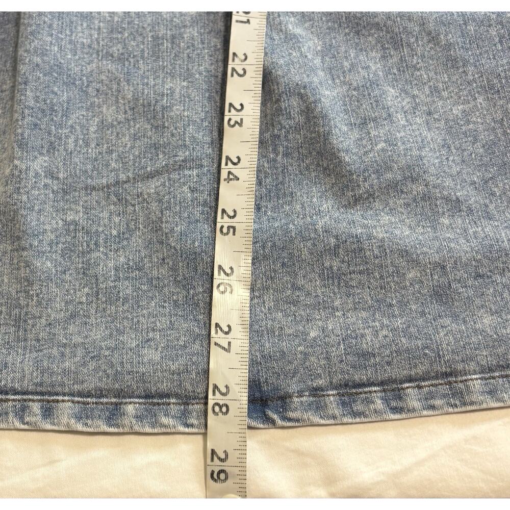 White Birch Light Denim V-Wire Mini Dress Plus Size 3X Western Festival Cowgirl - Picture 11 of 11